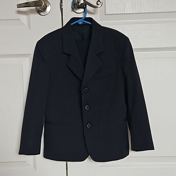 Kids Boy's 2-Piece Formal Suite Size 8 Navy Blue - Picture 5 of 16